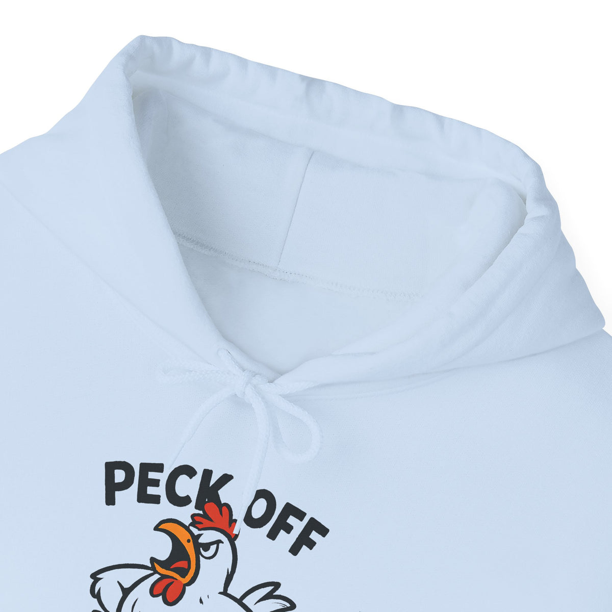 Peck Off Chicken Hoodie – Funny Graphic Poultry Sweatshirt