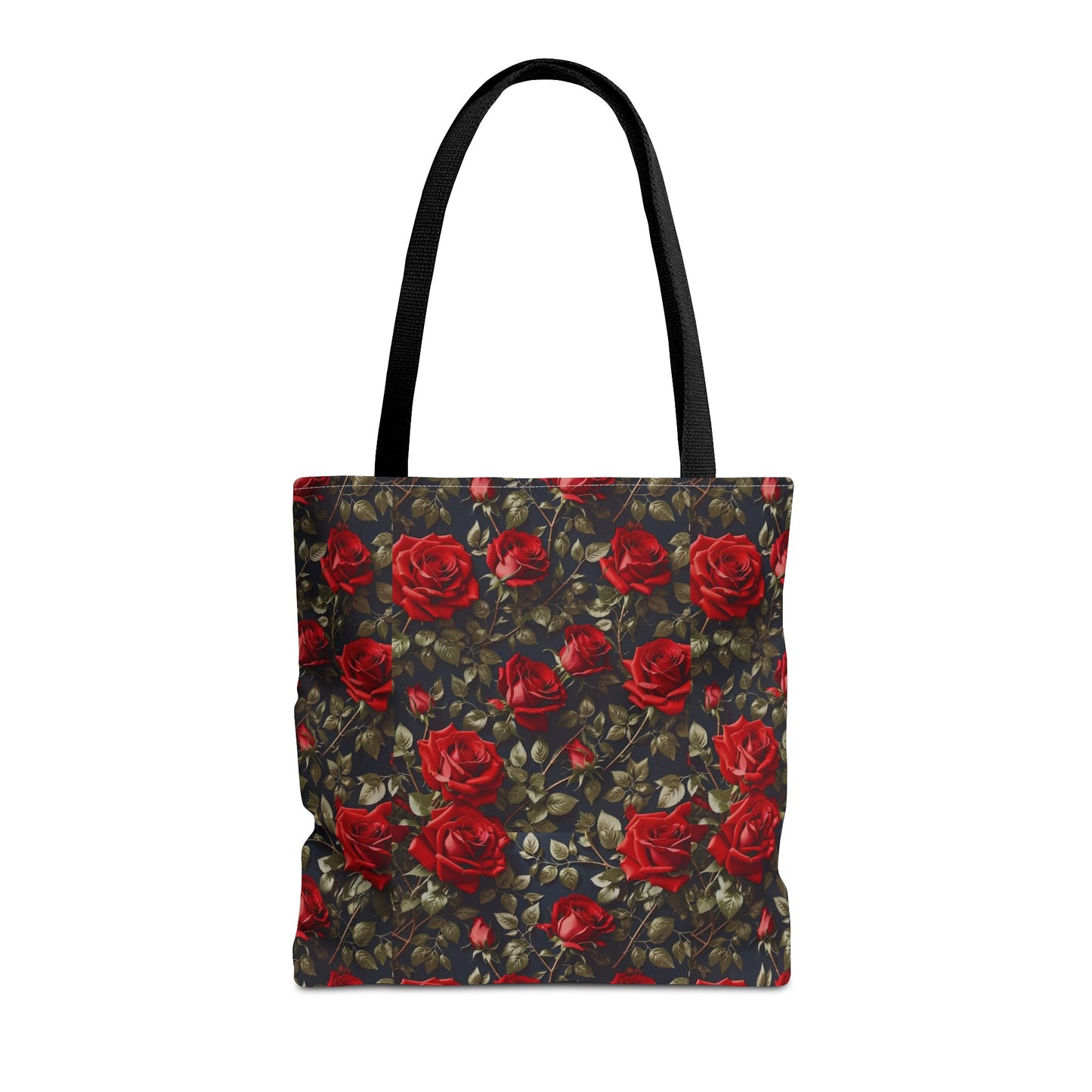 Elegant Floral Tote Bag, Stylish Rose Print, Gift for Her, Eco-Friendly Shopping Bag, Perfect for Spring, Everyday Use, Casual Chic