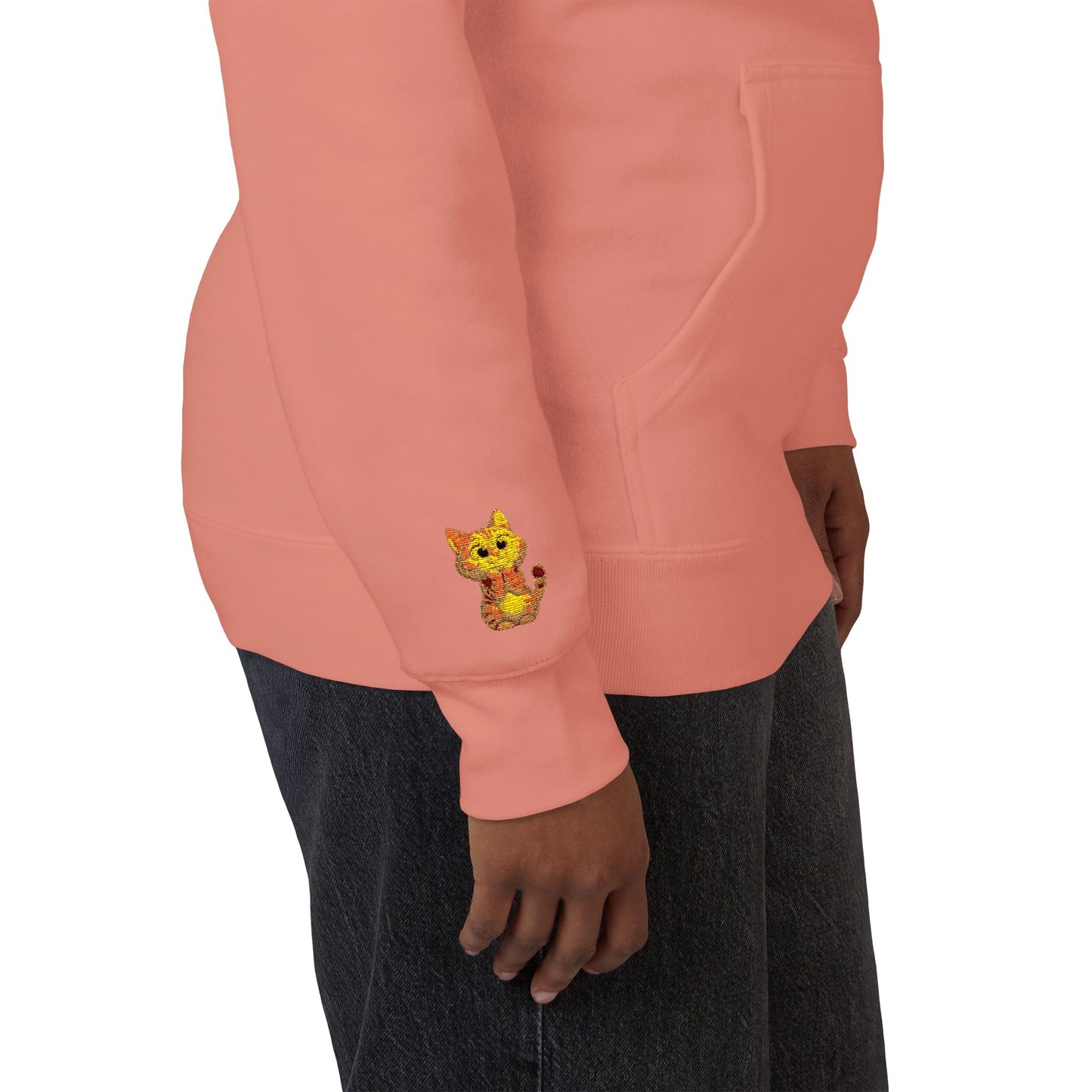 Cozy Fleece Hoodie with Cute Animal Design, Unisex Sweatshirt for Casual Outings, Gifts for Animal Lovers, Perfect for Fall and Winter