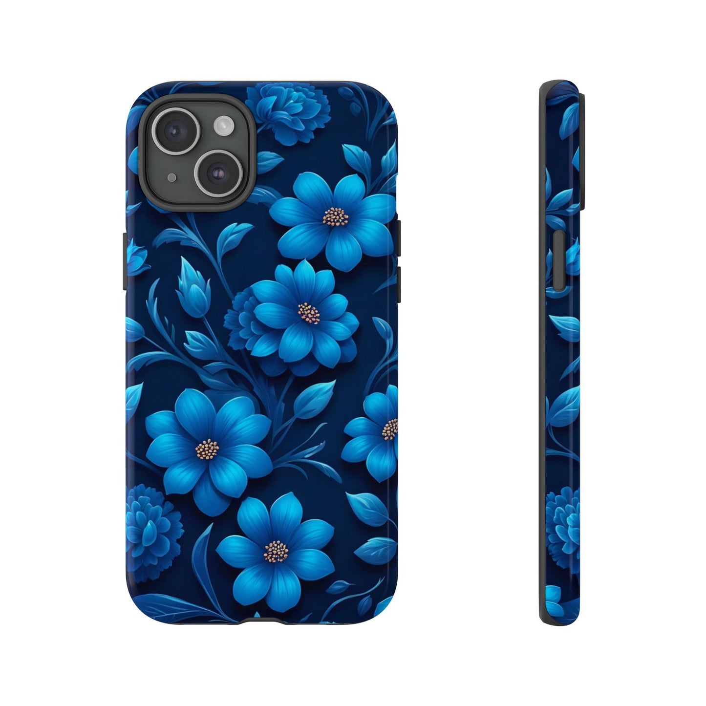 Tough Cases: Floral iPhone Case, Vibrant Phone Cover, Flower Patterned Case, Protective Floral Design, Spring Gift Idea
