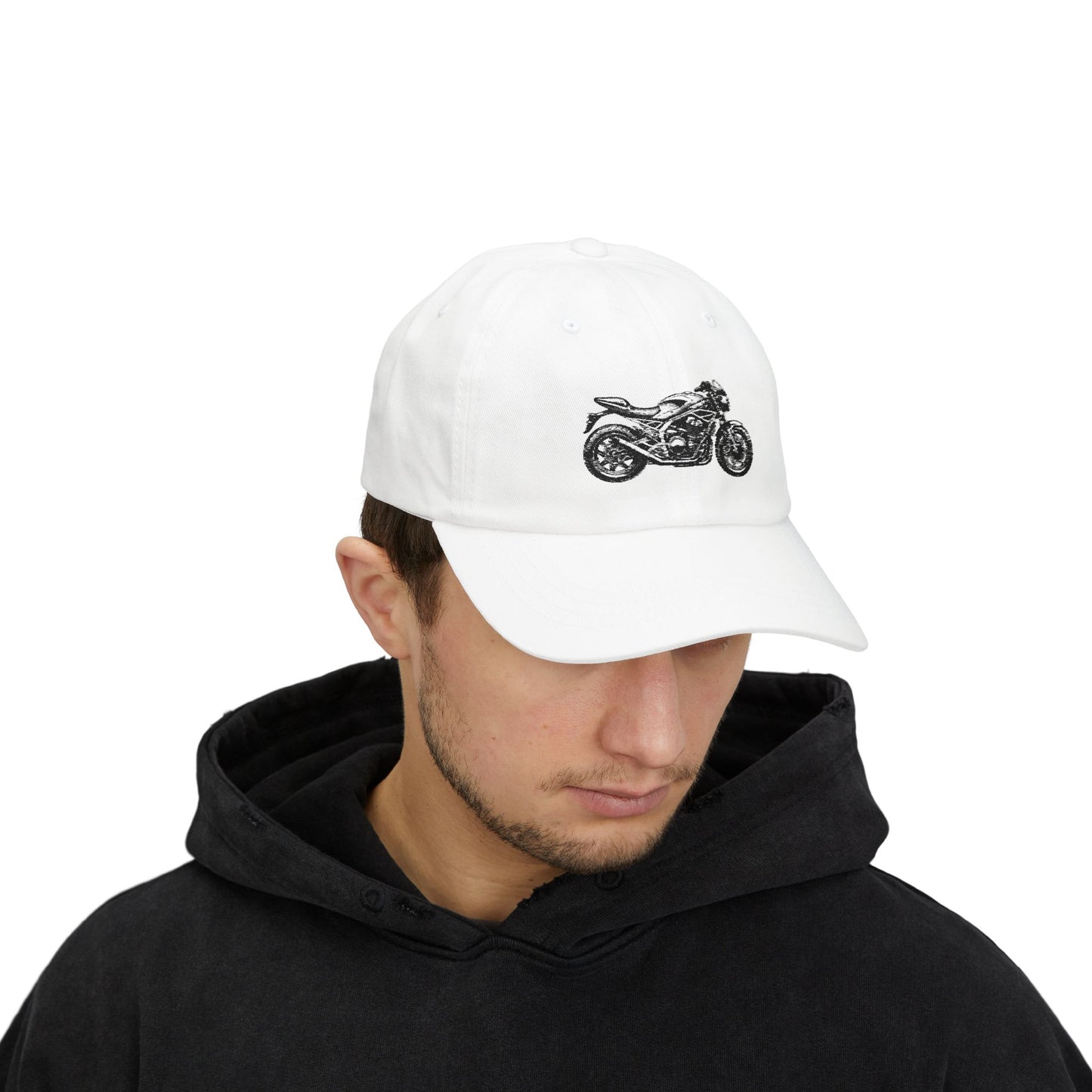 Motorcycle Dad Cap: Perfect Gift for Bikers, Father's Day, Casual, Adjustable, Vintage Style