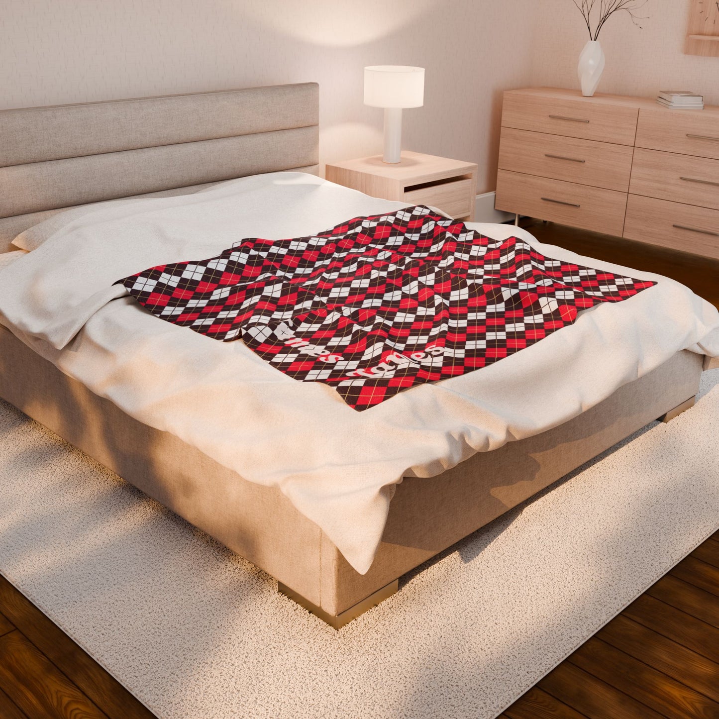 Cozy Personalized Velveteen Plush Blanket - Perfect for Winter, Gifts, Home Decor, Cozy Nights, and Snuggling
