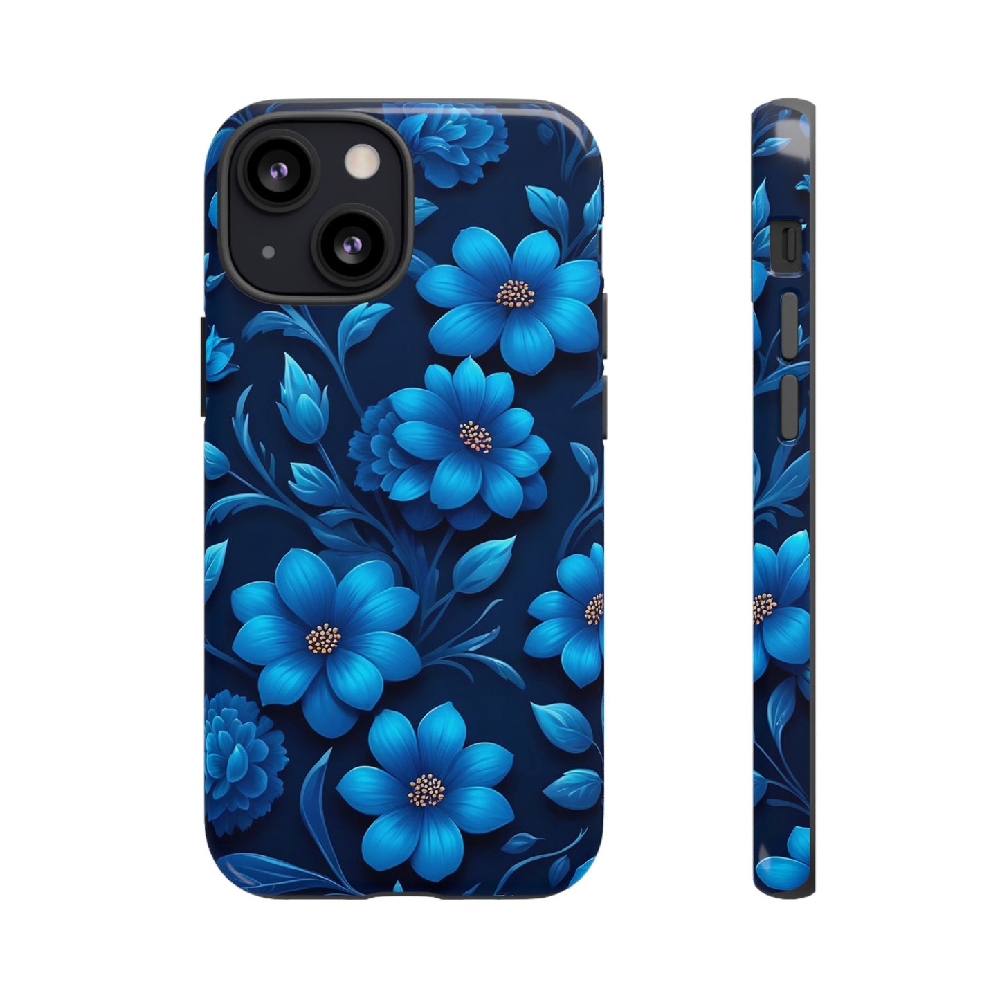Tough Cases: Floral iPhone Case, Vibrant Phone Cover, Flower Patterned Case, Protective Floral Design, Spring Gift Idea