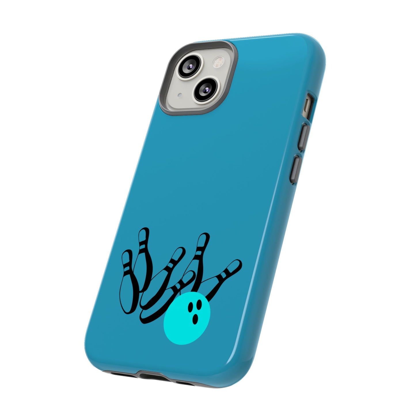 Bowling Phone Case, Tough Cases for Bowling Enthusiasts, Fun Gift for Bowlers, Unique Phone Accessory, Sports Themed Cases