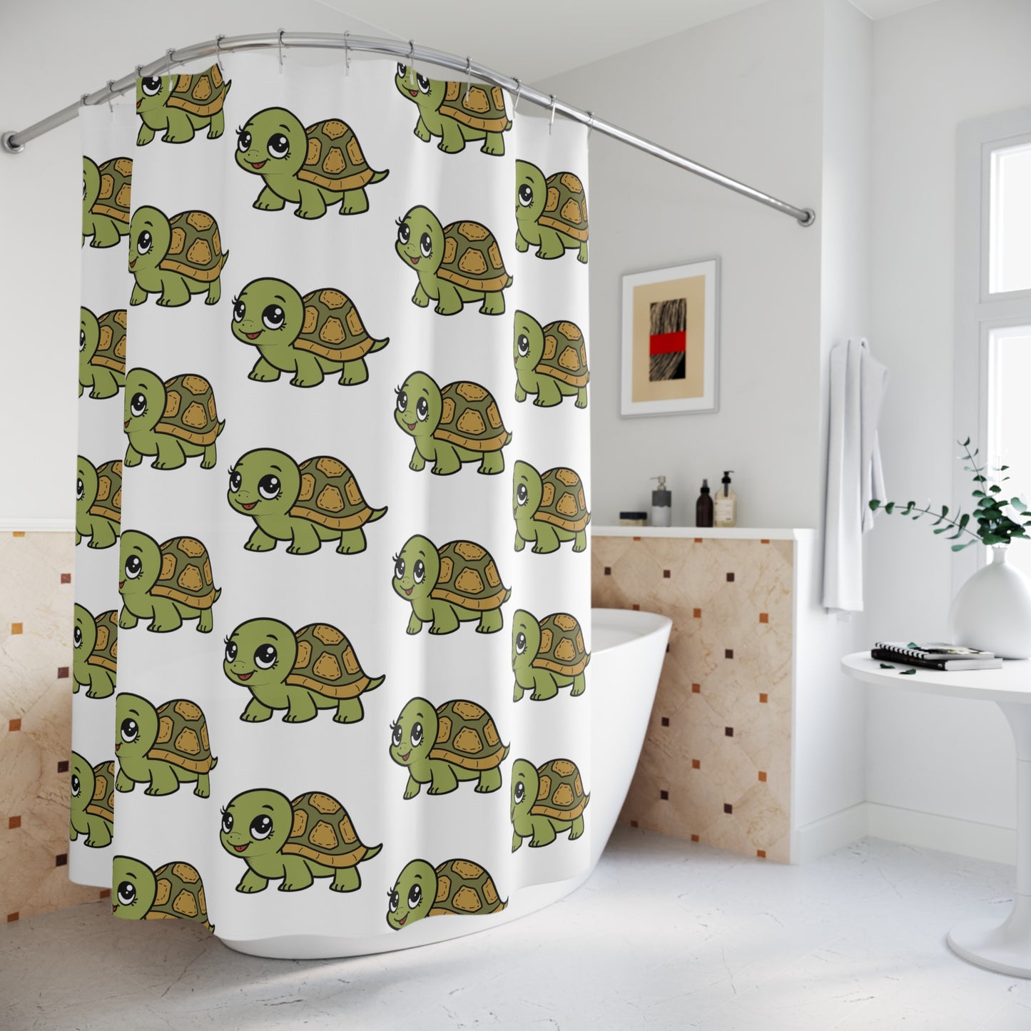 Shower Curtains Turtle