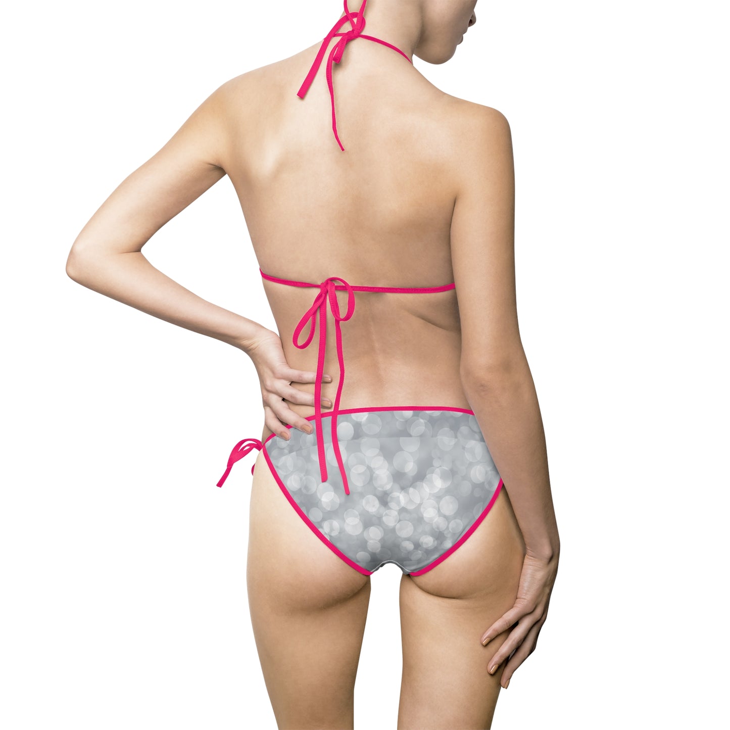 Polka Dot Women's Bikini Swimsuit - Perfect for Summer, Pool Parties, Beach Days, and Vacation Fun