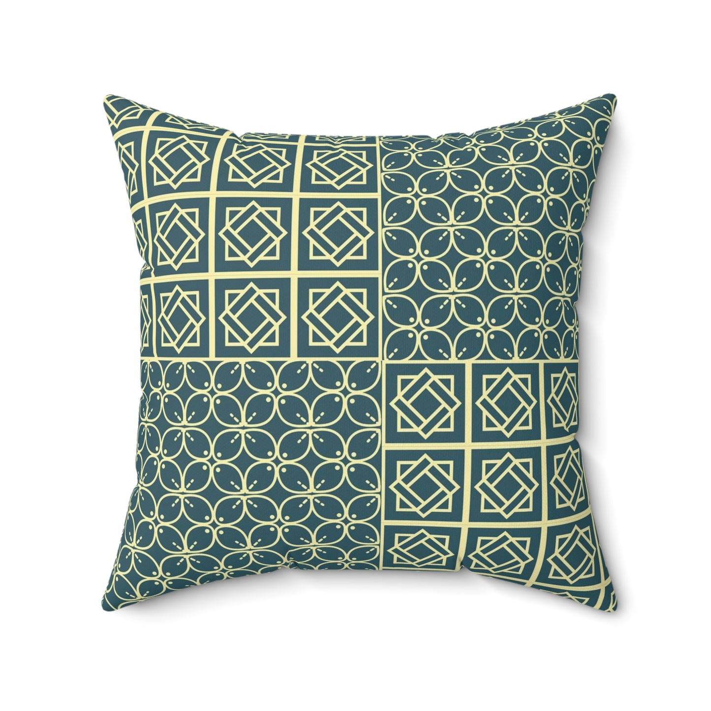 Geometric Decor Pillow, Modern Cushion for Living Room, Boho Bedroom Accent, Gift for Housewarming, Unique Throw Pillow