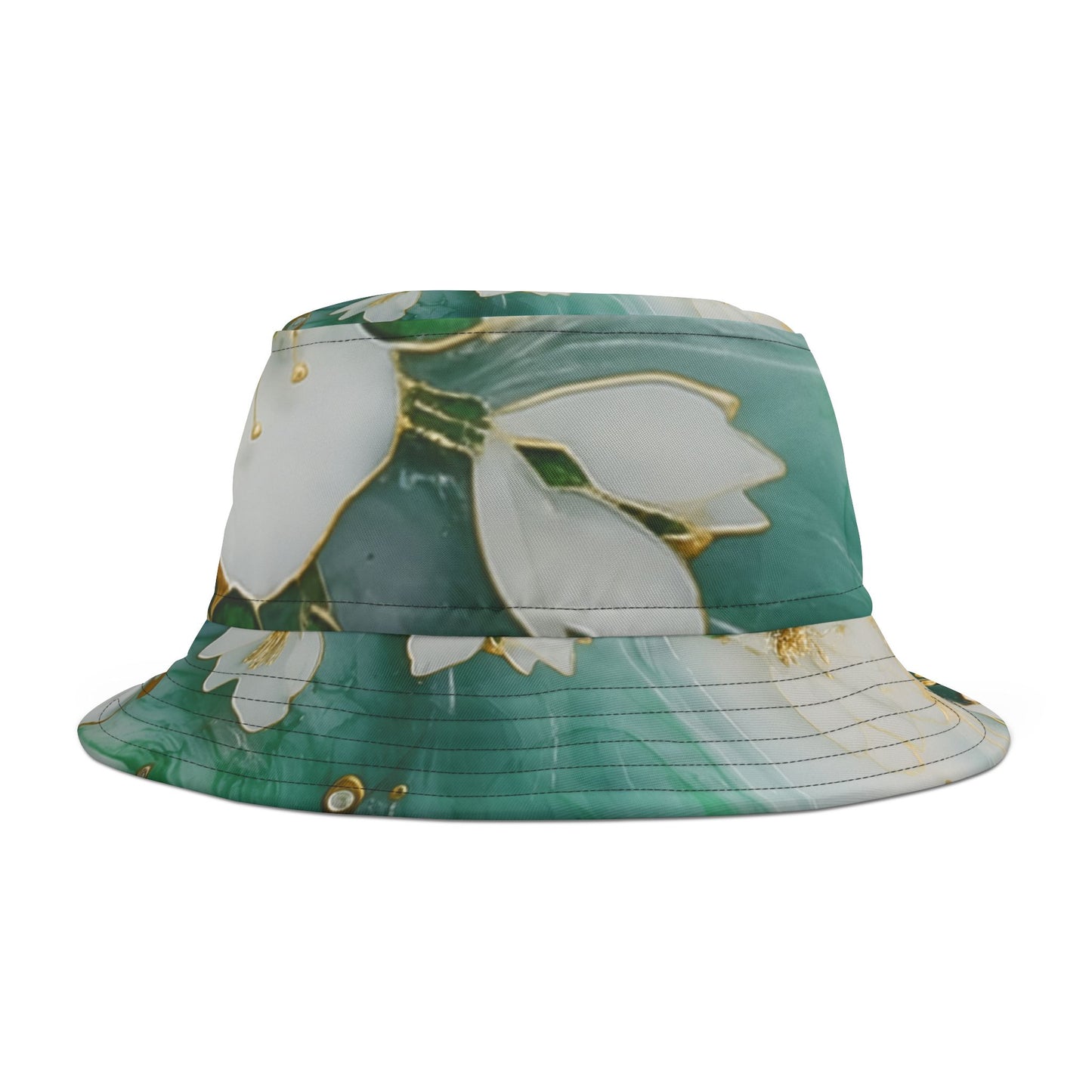 Floral Print Bucket Hat | Trendy Summer Hat, Beach Accessory, Festival Fashion, Gift for Her, Boho Style Hat