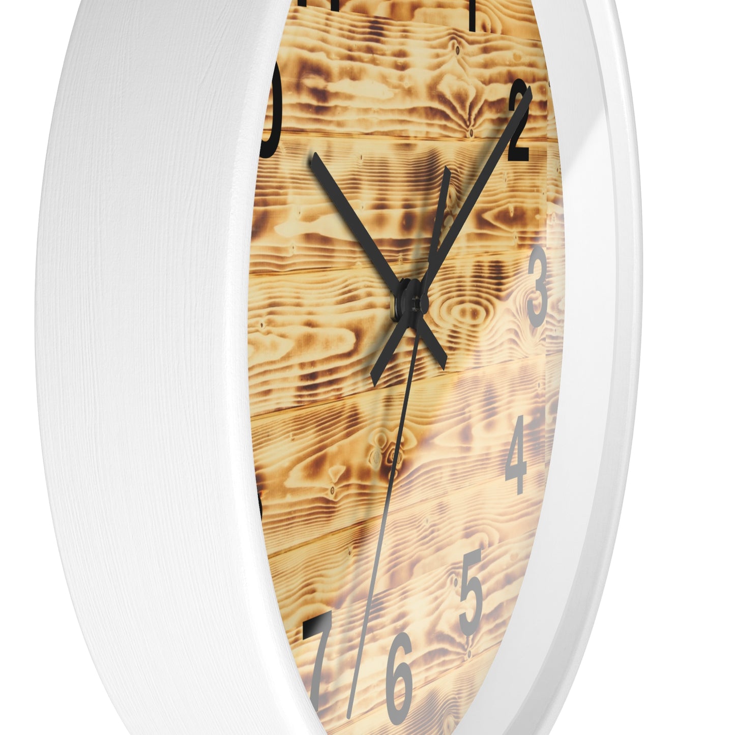 Rustic Wood Wall Clock | Natural Decor, Home Office Gift, Farmhouse Style, Timepiece, Unique Wall Art