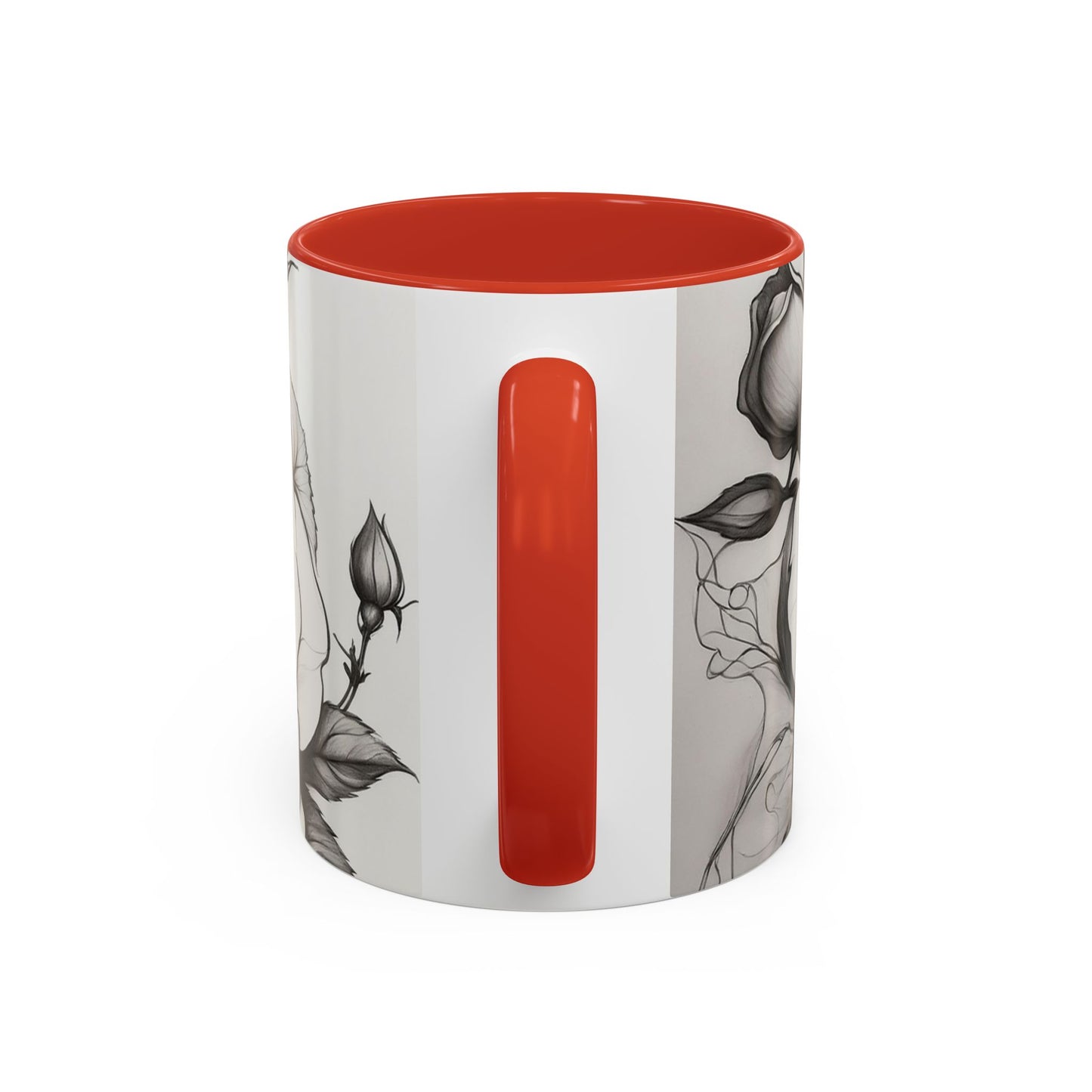 Elegant Floral Coffee Mug - Perfect Gift for Flower Lovers, Mother's Day, Birthdays, Home Decor, Office Use