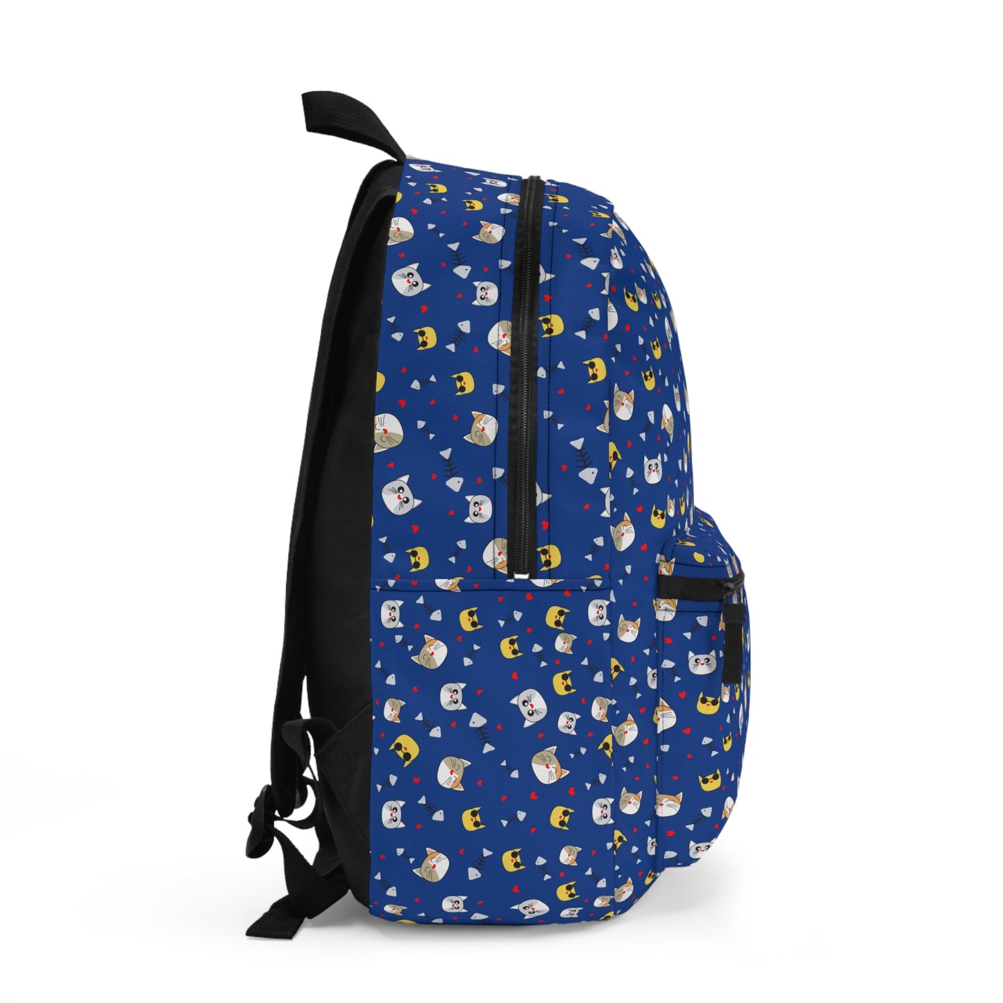 Whimsical Cat Crown Backpack | Cute School Bag, Kids Backpack, Gifts for Animal Lovers, Trendy Bookbag, Fun Travel Gear
