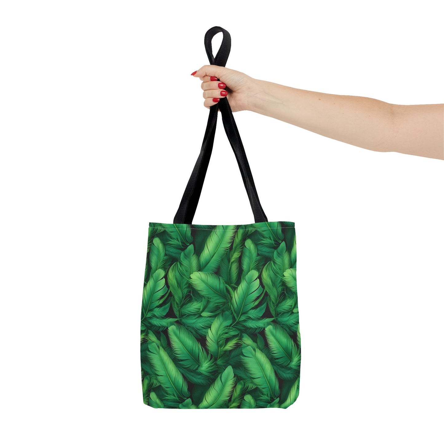 Tropical Leaf Tote Bag, Eco-Friendly Shopping Bag, Beach Day Essential, Vacation Accessory, Summer Gift Idea