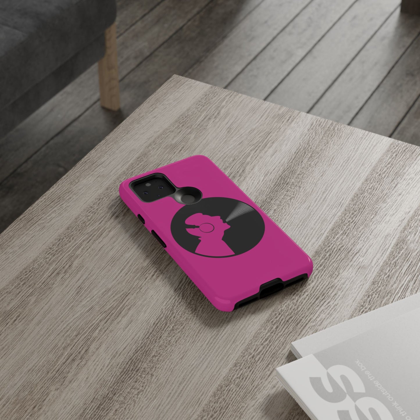 Stylish Phone Case for Music Lovers, Vibrant Tough Cases, Custom iPhone Cover, Gift for Her, Trendy Accessories