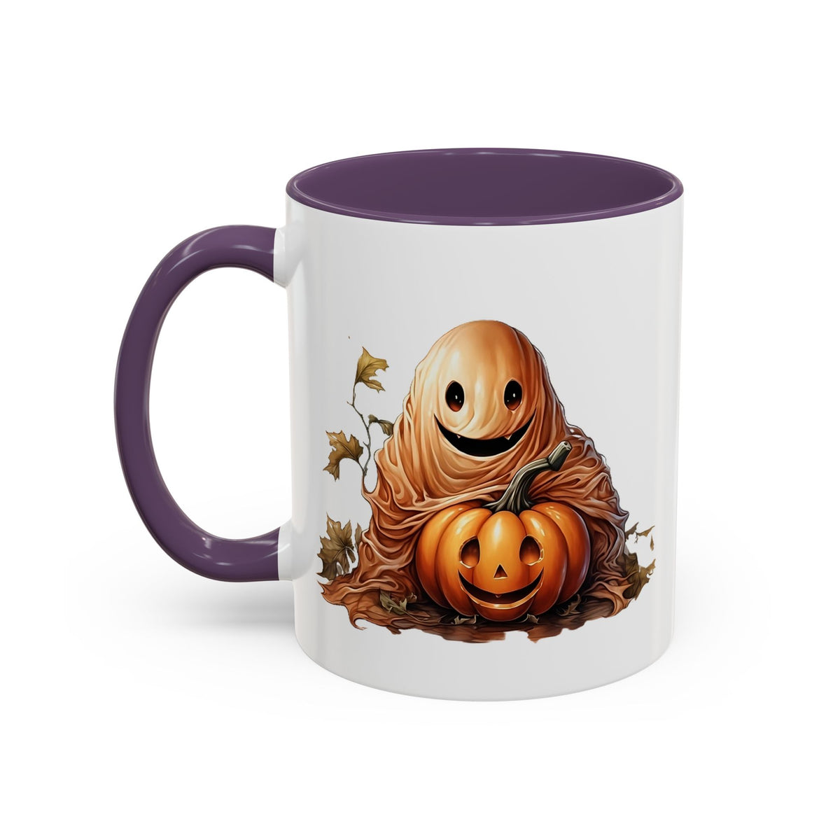 Whimsical Halloween Coffee Mug | Pumpkin-Inspired Drinkware, Cute Fall Decor, Gift for Pumpkin Lovers, Cozy Autumn Vibe