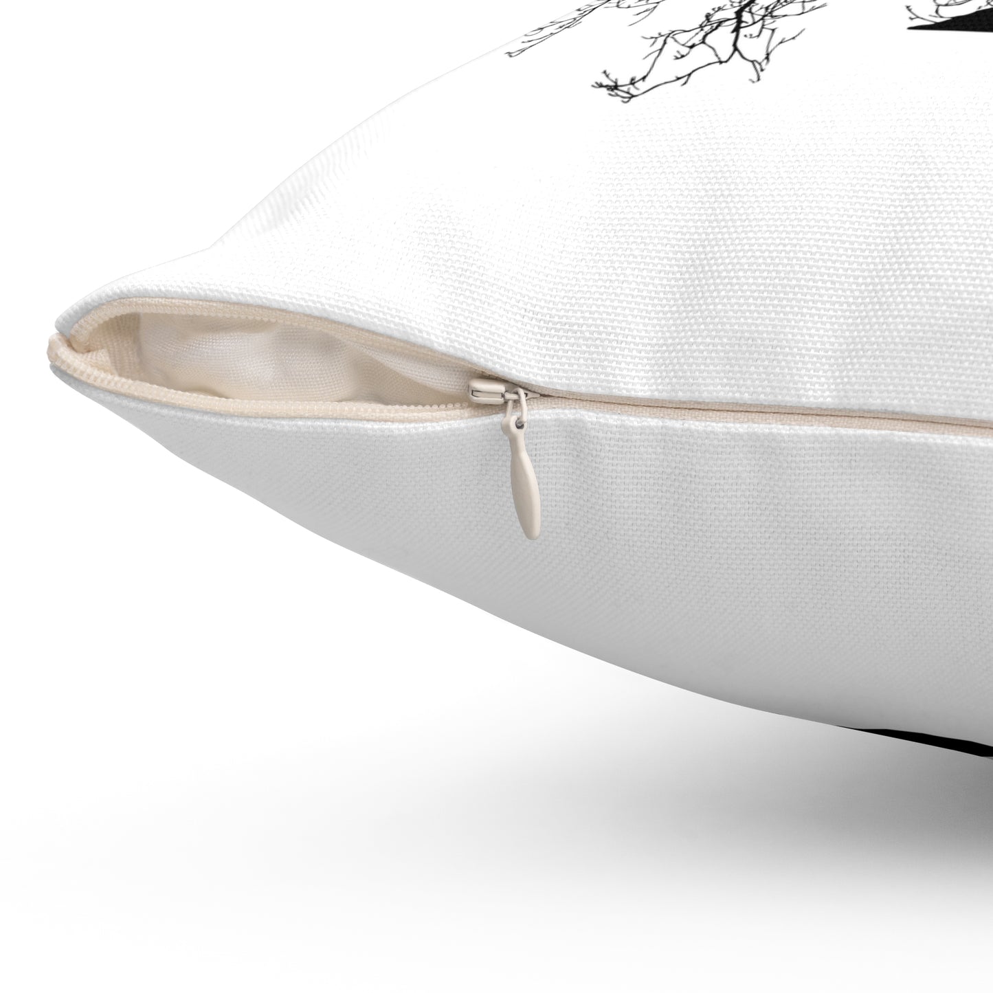 Spun Polyester Square Pillow
