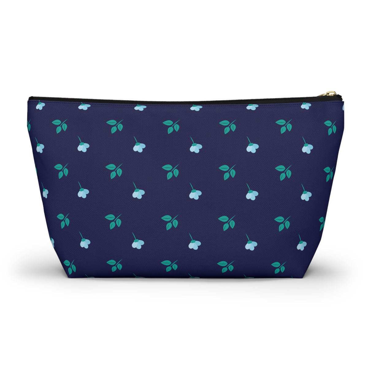 Floral Accessory Pouch, Botanical Makeup Bag, Travel Organizer, Gift for Her, Floral Design Pouch, Everyday Essentials