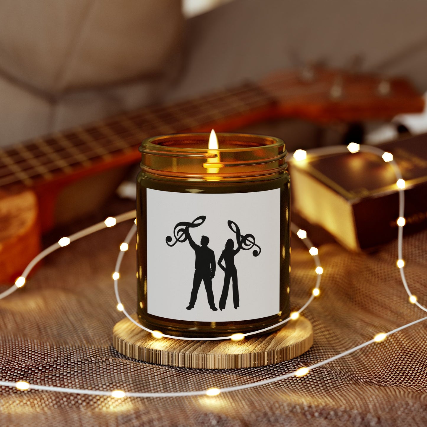 Scented Candles, Coconut Apricot Wax (4oz, 9oz)