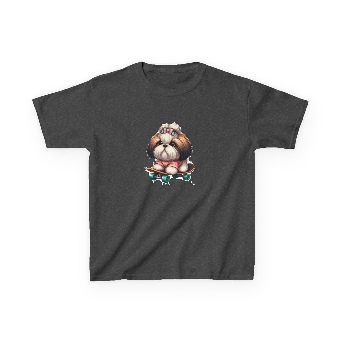 Kids Heavy CottonTee - skateboard
