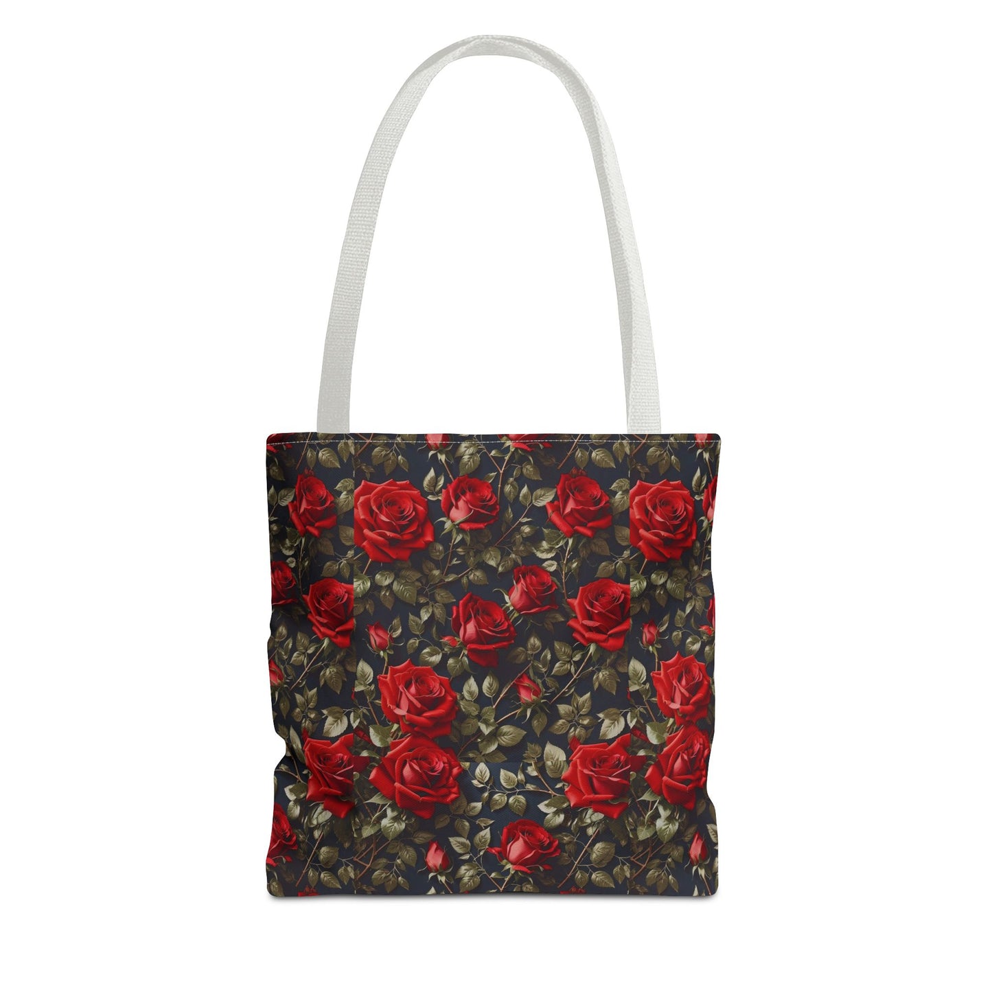 Elegant Floral Tote Bag, Stylish Rose Print, Gift for Her, Eco-Friendly Shopping Bag, Perfect for Spring, Everyday Use, Casual Chic