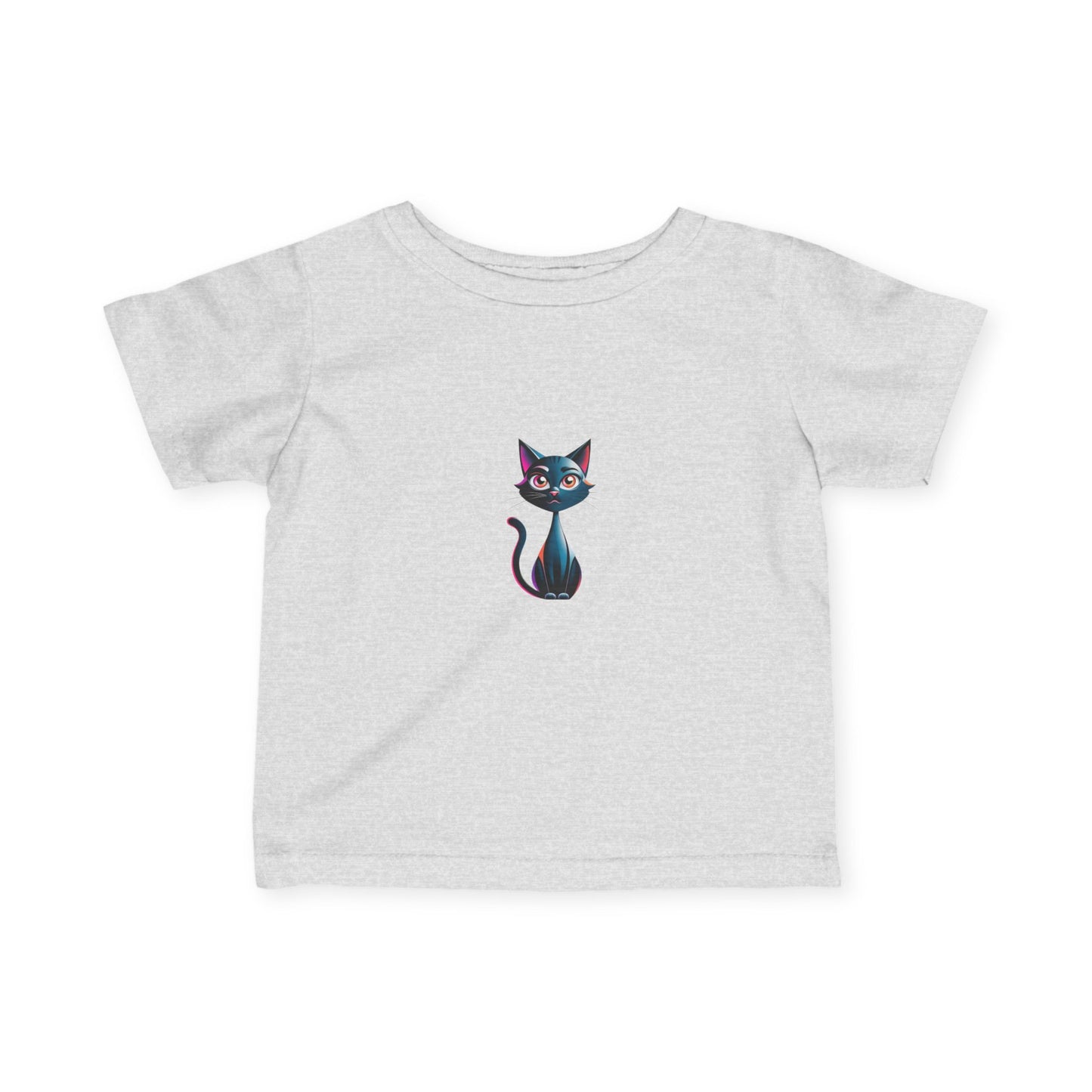 Cute Cat Infant Tee, Baby T-Shirt, Toddler Tee, Kids Gift, Pet Lover Shirt, Cat Lover Baby Clothes