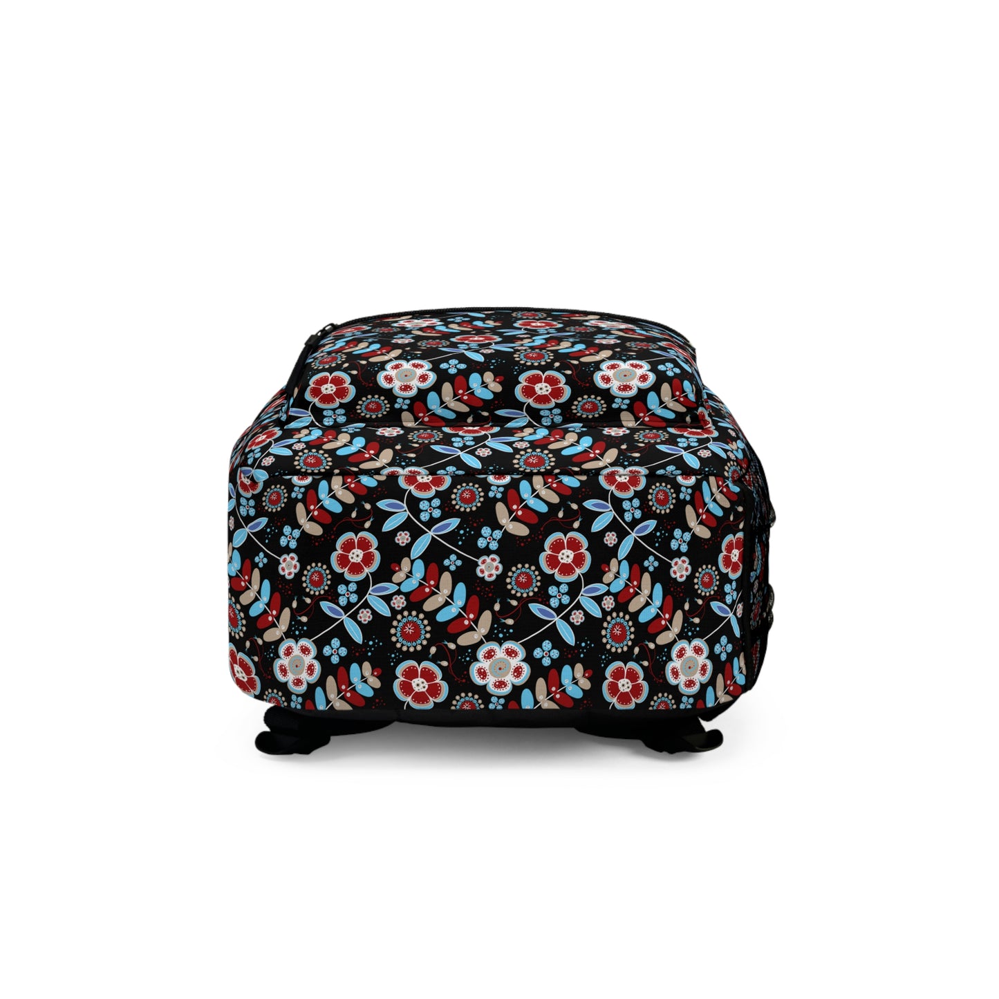 Floral Pattern Backpack - Stylish School Bag, Travel Backpack, Student Backpack, Gift for Her, Floral Design