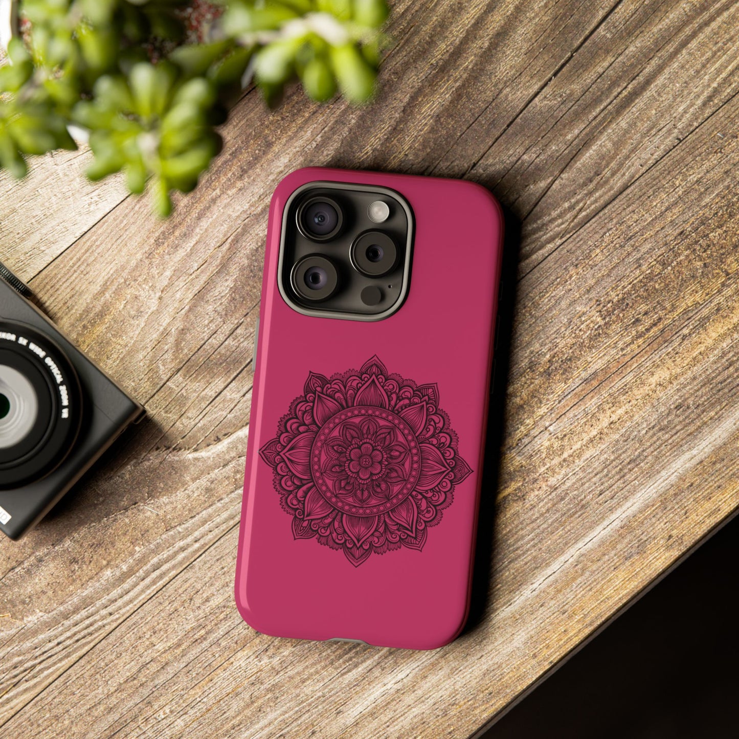 Vibrant Mandala Phone Case, Artistic Protection Cover, Gift for Her, Trendy Accessories, Birthday or Holiday Present