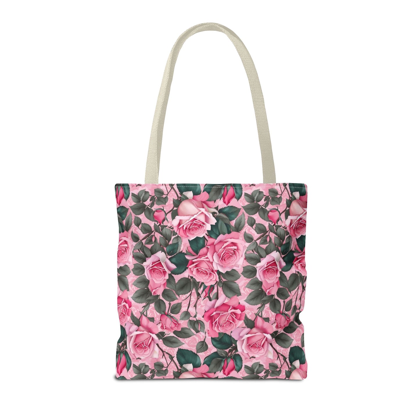 Pretty Pink Floral Tote Bag, Stylish Reusable Bag, Shopping Tote, Gift for Her, Eco-Friendly, Mother's Day Gift