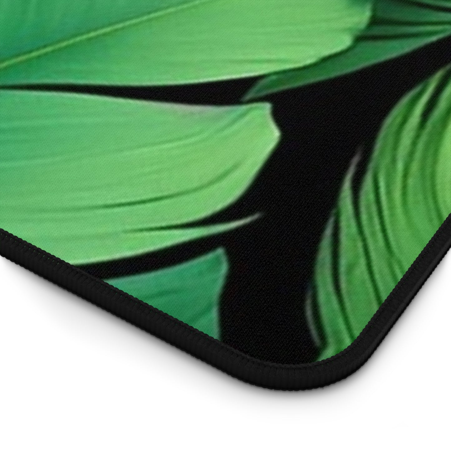 Tropical Leaf Desk Mat - Office Decor, Gaming Mouse Pad, Home Office Accessories, Nature Inspired Gift, Greenery Desk Decor