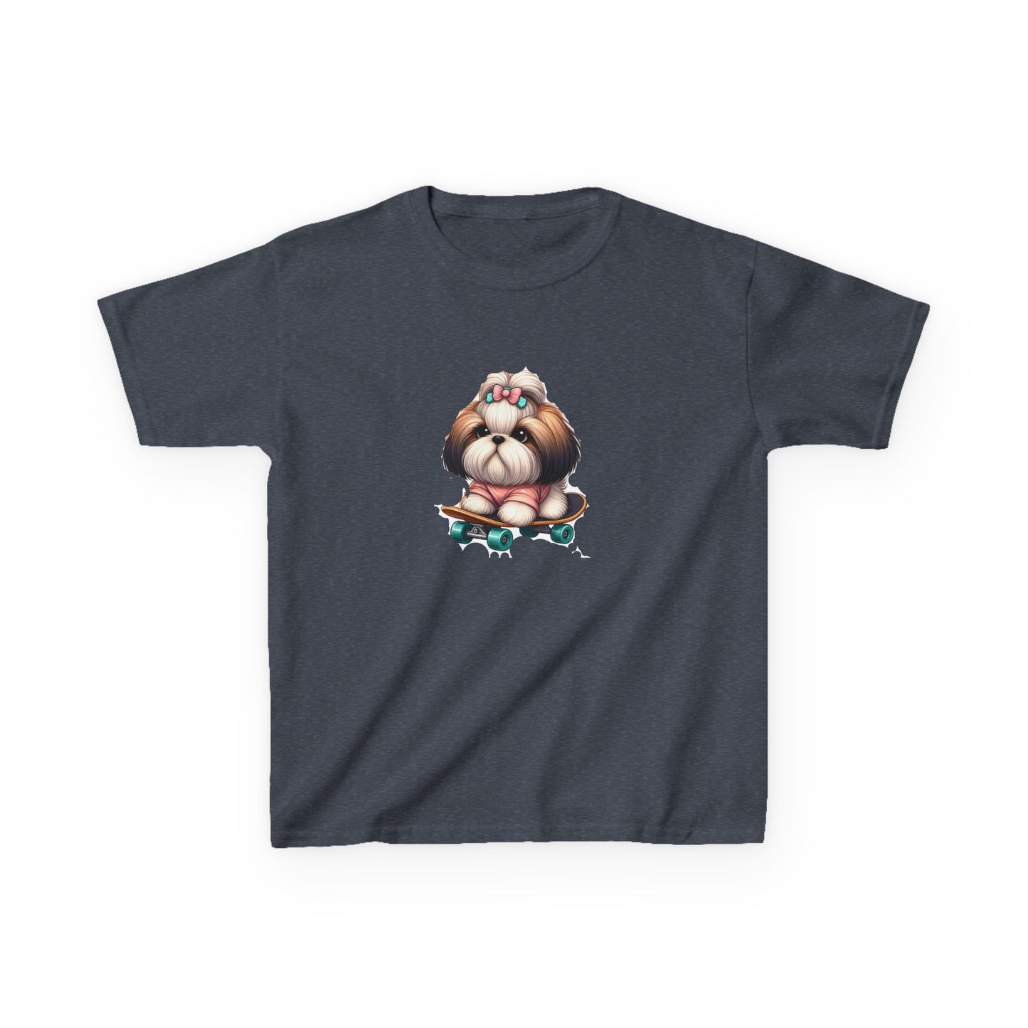 Kids Heavy CottonTee - skateboard