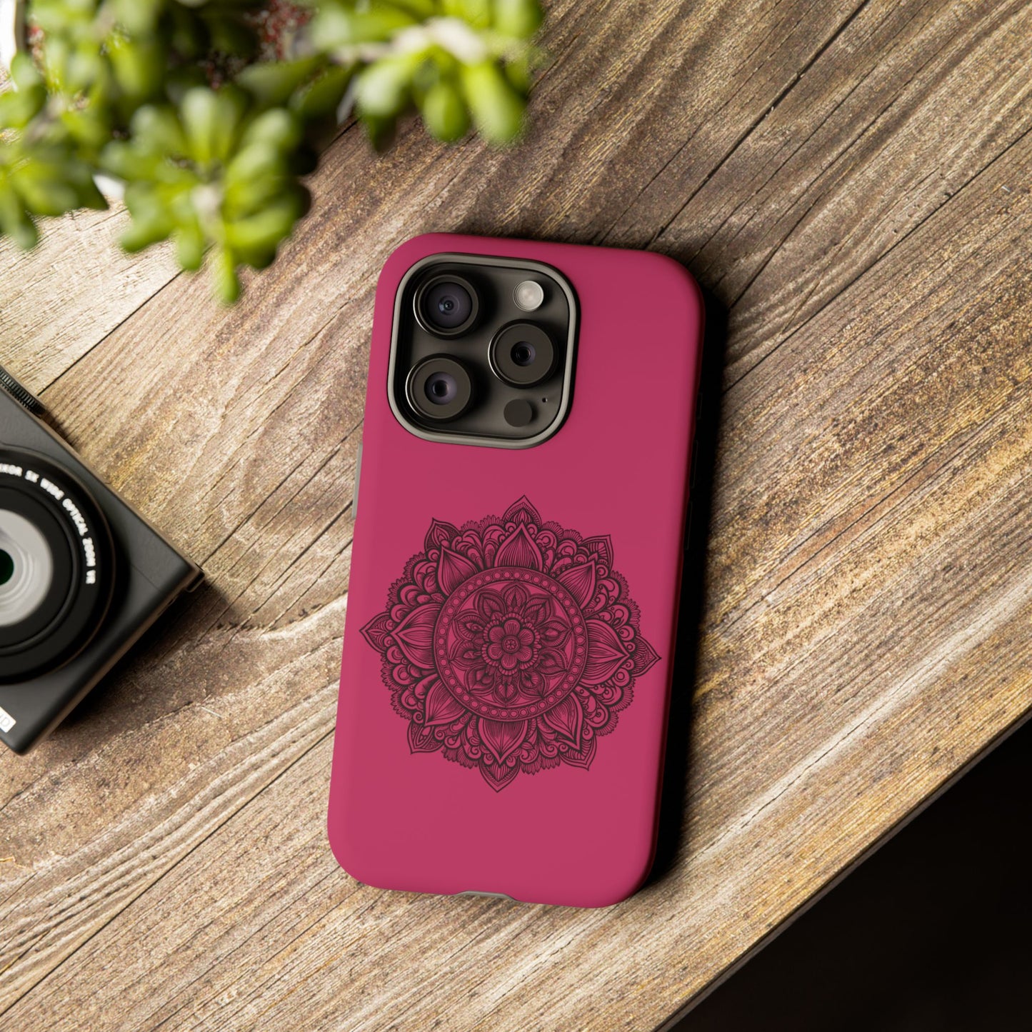 Vibrant Mandala Phone Case, Artistic Protection Cover, Gift for Her, Trendy Accessories, Birthday or Holiday Present