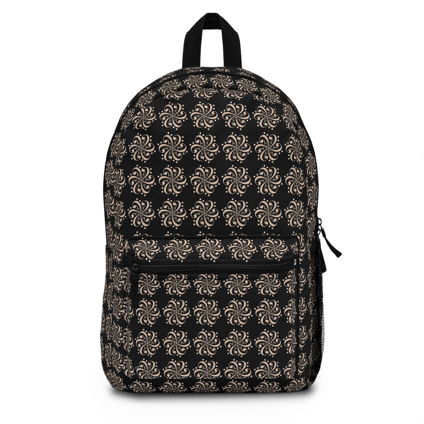 Elegant Floral Pattern Backpack, Stylish Daypack for School, Travel, Gift for Students, Trendy Bag for Everyday Use, Unique Backpack Design