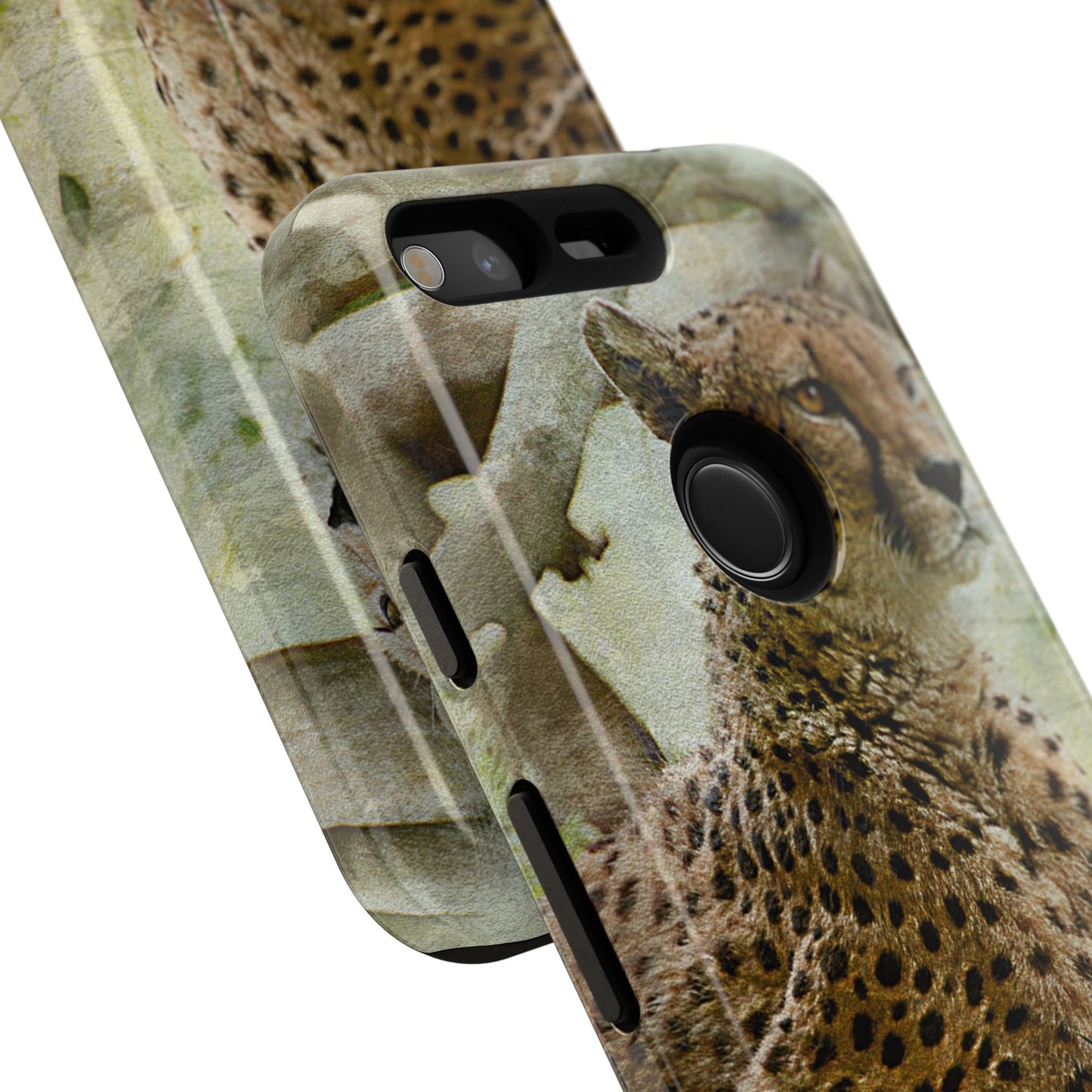Cheetah Phone Case, Tough Cases, Animal Lover Gift, Wildlife Protection, Eco-Friendly Mobile Cover, Unique Phone Accessory
