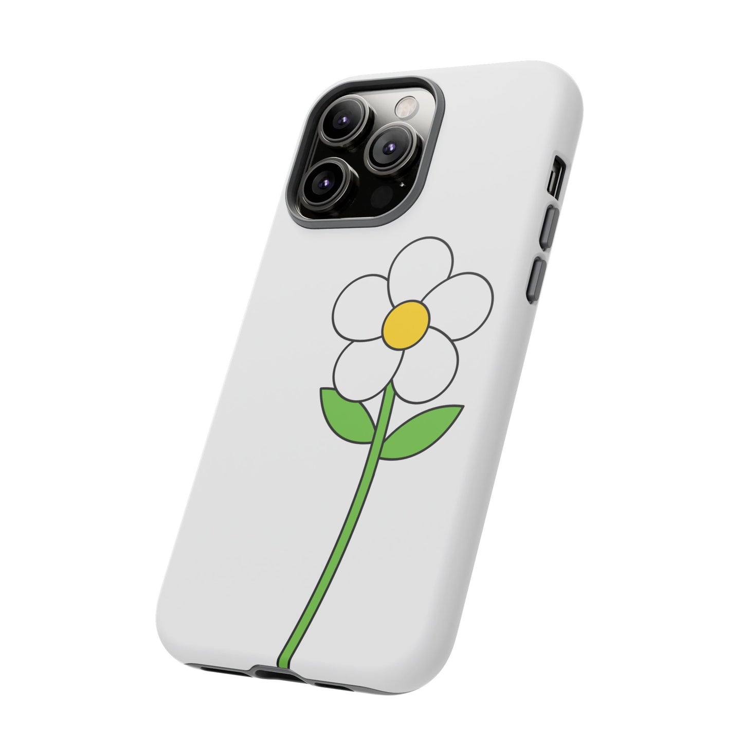 Floral Phone Case, Tough Cases with Flower Design, Cute Phone Accessory, Gifts for Her, Spring Decor, Unique Phone Cases