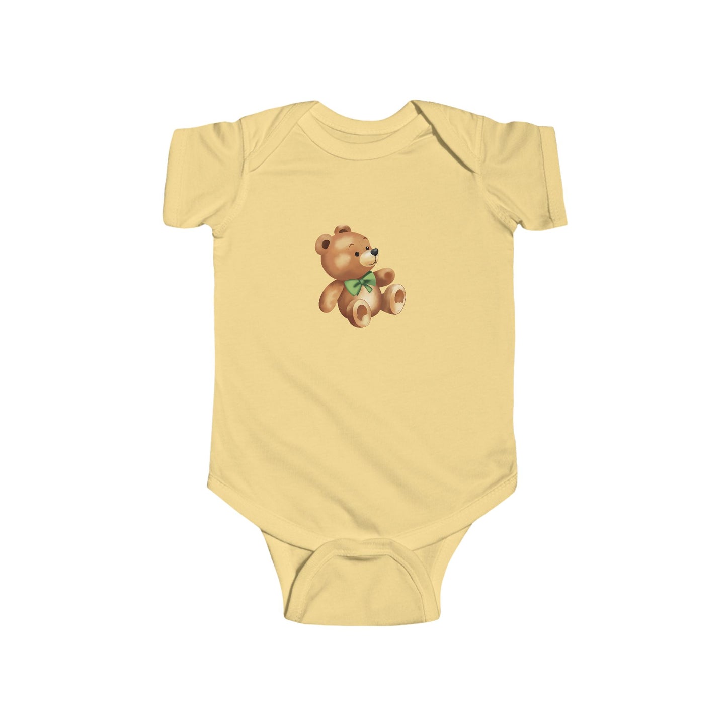 Cute Bear Infant Bodysuit, Adorable Baby Outfit, Perfect for Baby Showers, Newborn Gift, Cute Baby Clothes, Baby Clothes with Bear Design