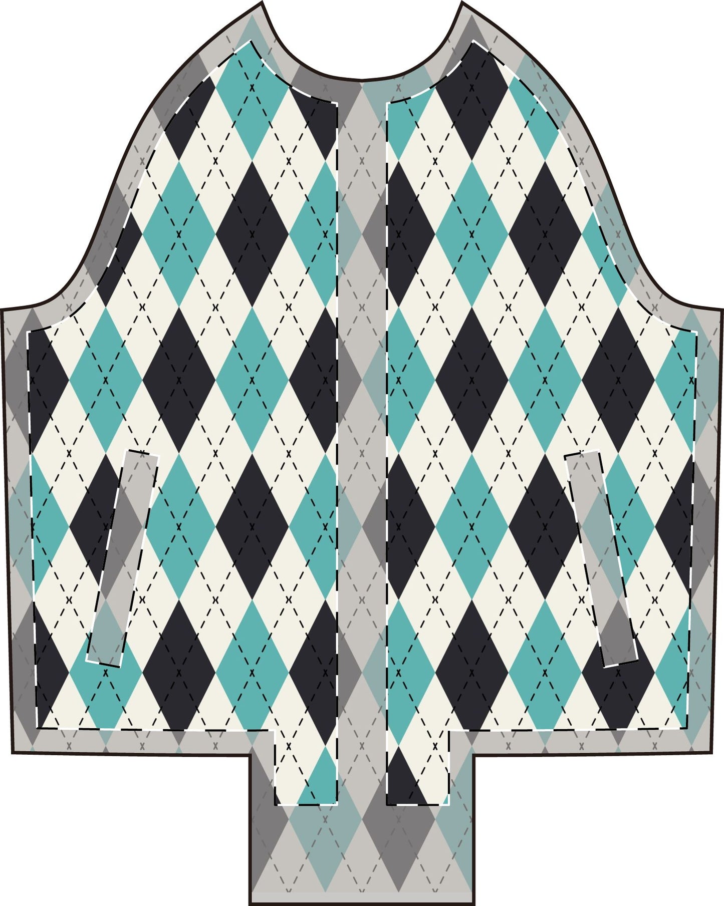 Women's Varsity Jacket (AOP)