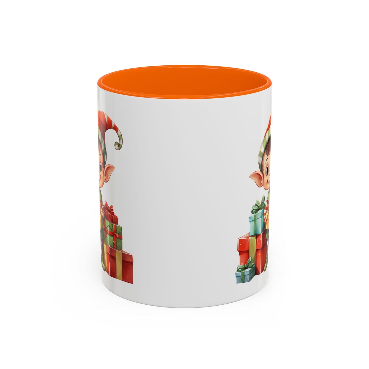 Holiday Elf Coffee Mug - Festive Gift Mug, Christmas Decor, Cute Elf Mug, Coffee Lover Gift, Winter Holiday Drinkware