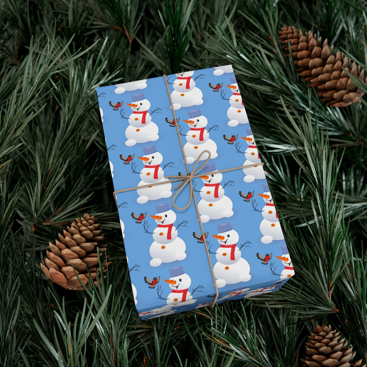Snowman Gift Wrap Papers for Holiday Cheer, Christmas, Winter Parties, Eco-Friendly Wrapping, Festive Gifts, Seasonal Celebrations