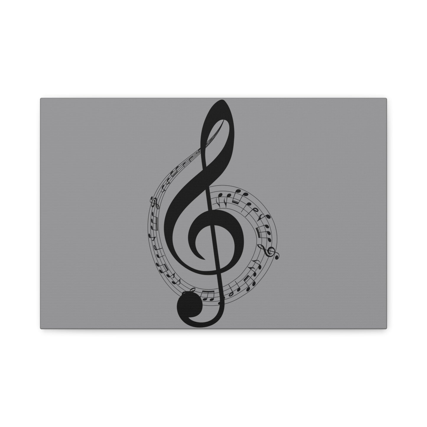Musical Notes Canvas Print, Wall Art for Musicians, Music Lovers, Home Decor, Gift for Music Teacher, Birthday, Housewarming