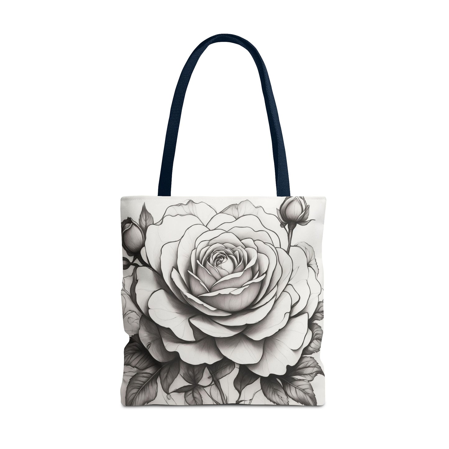 Elegant Floral Tote Bag, Garden Lover Gift, Shopping Bag, Art Print Tote, Mother's Day Gift, Eco-Friendly Canvas Bag