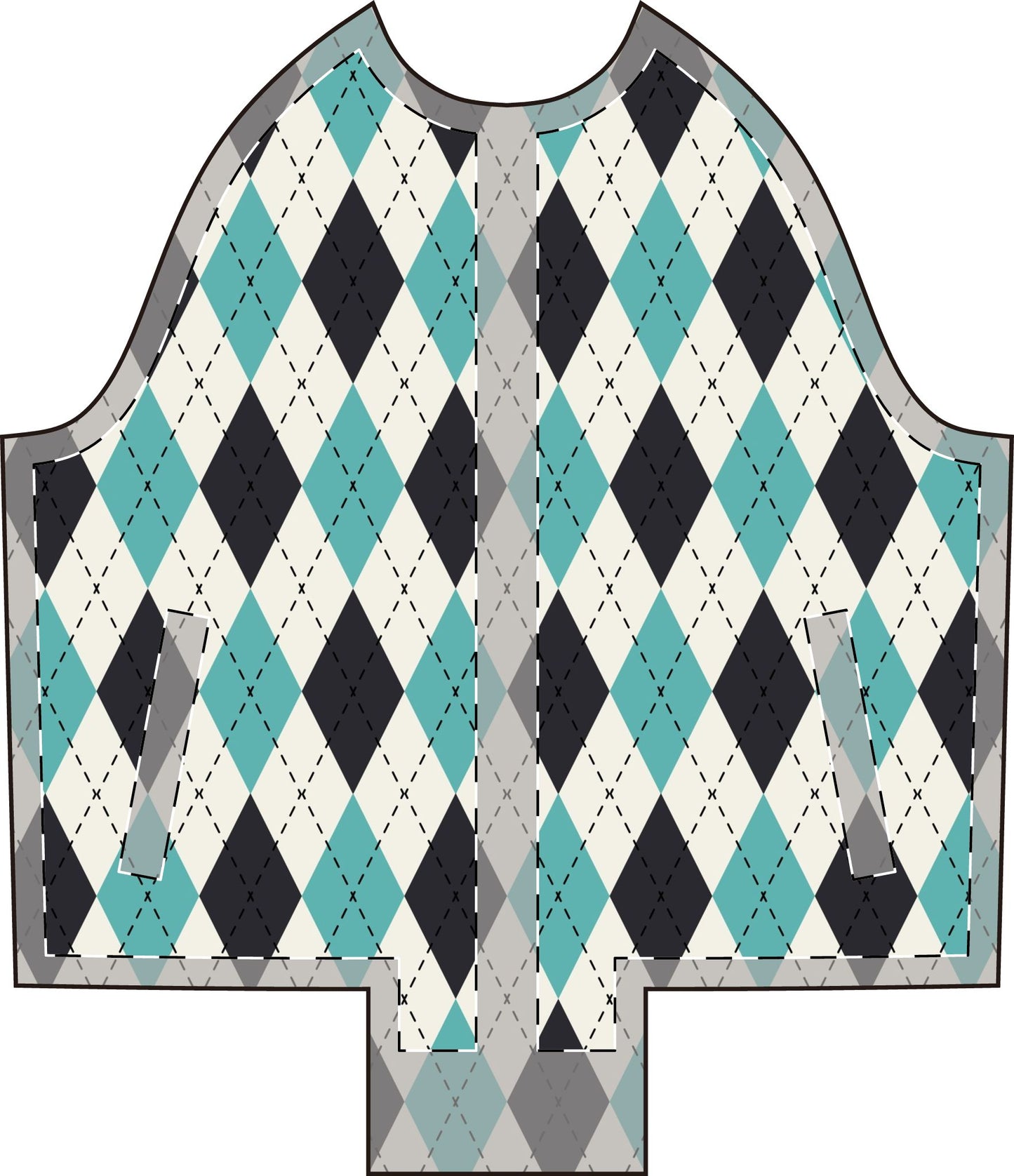 Women's Varsity Jacket (AOP)