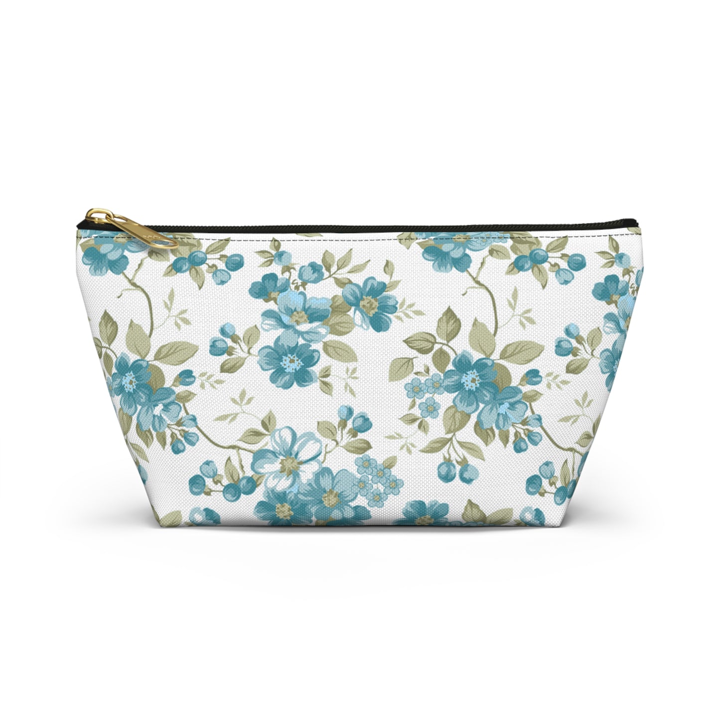 Floral Accessory Pouch, Makeup Bag, Organizing Pouch, Gift for Her, Travel Companion