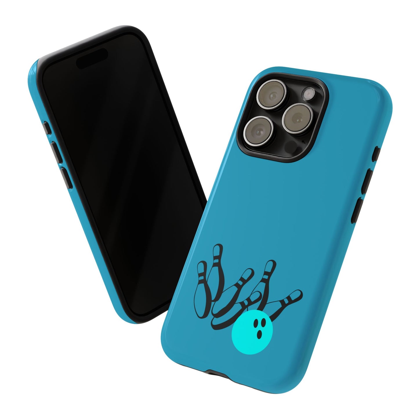 Bowling Phone Case, Tough Cases for Bowling Enthusiasts, Fun Gift for Bowlers, Unique Phone Accessory, Sports Themed Cases