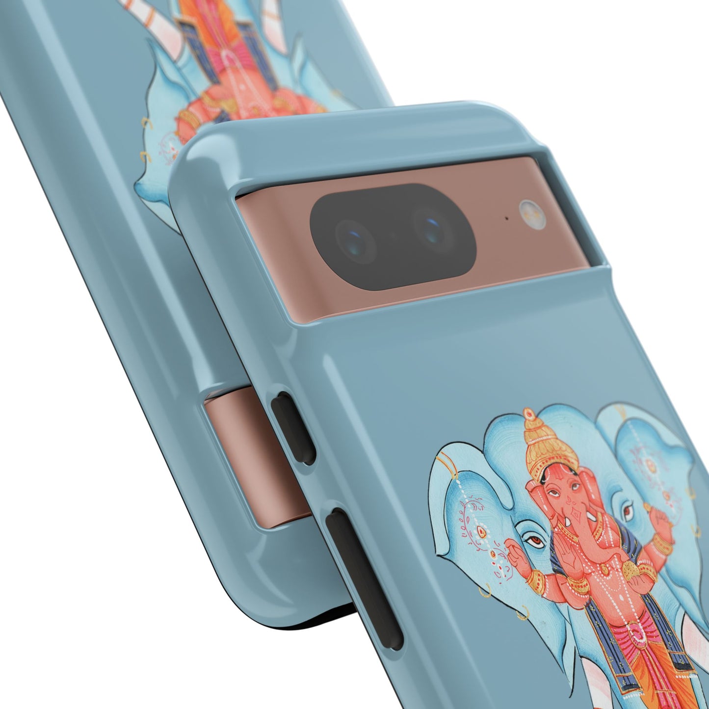 Tough Cases: Ganesh-Inspired Phone Case, Bohemian Phone Cover, Hindu Art Accessory, Festival Gift, Protective Phone Shell