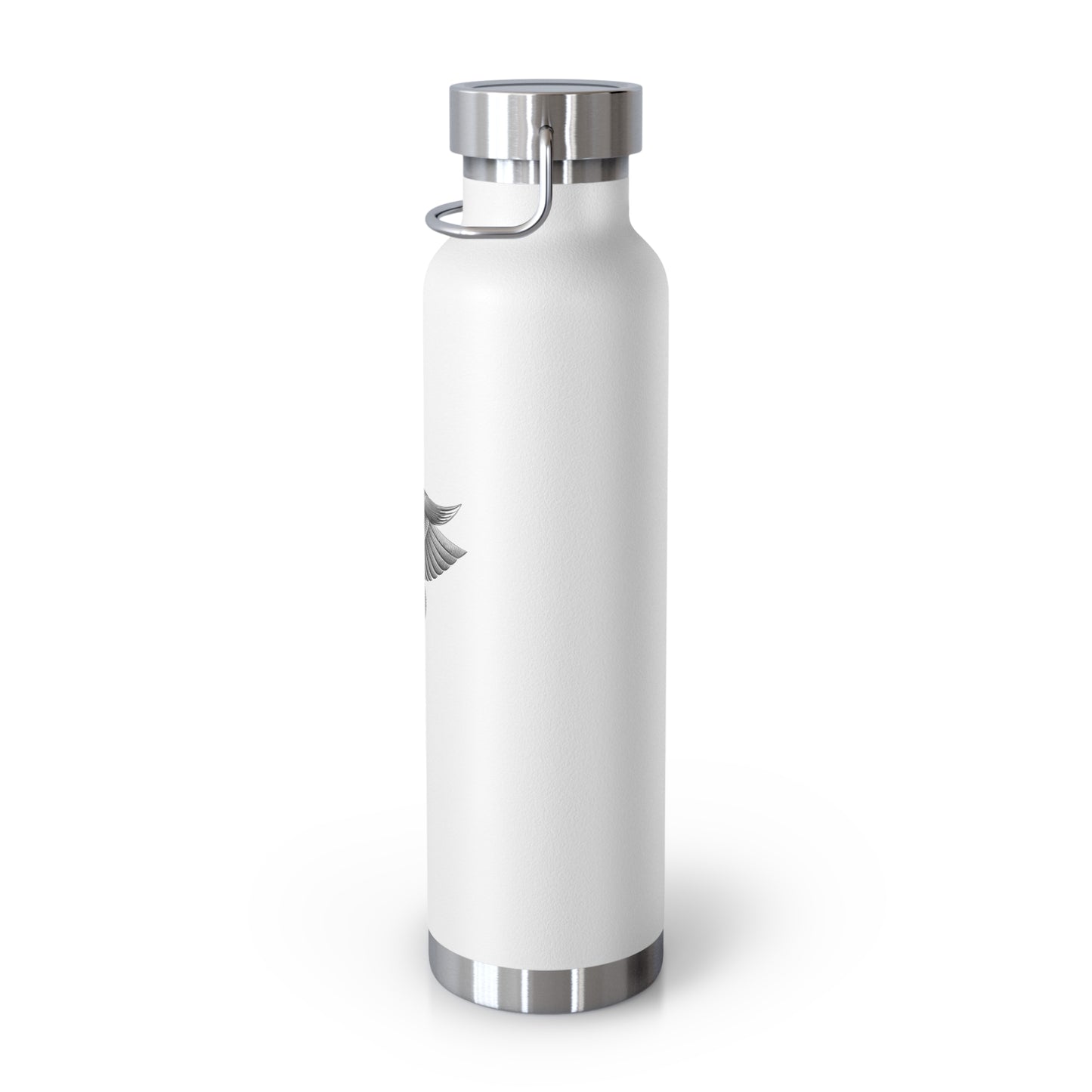 Stylish Copper Insulated Water Bottle, 22oz, Perfect for Active Lifestyles, Gifts for Healthcare Workers, Eco-Friendly, Exercise, Travel