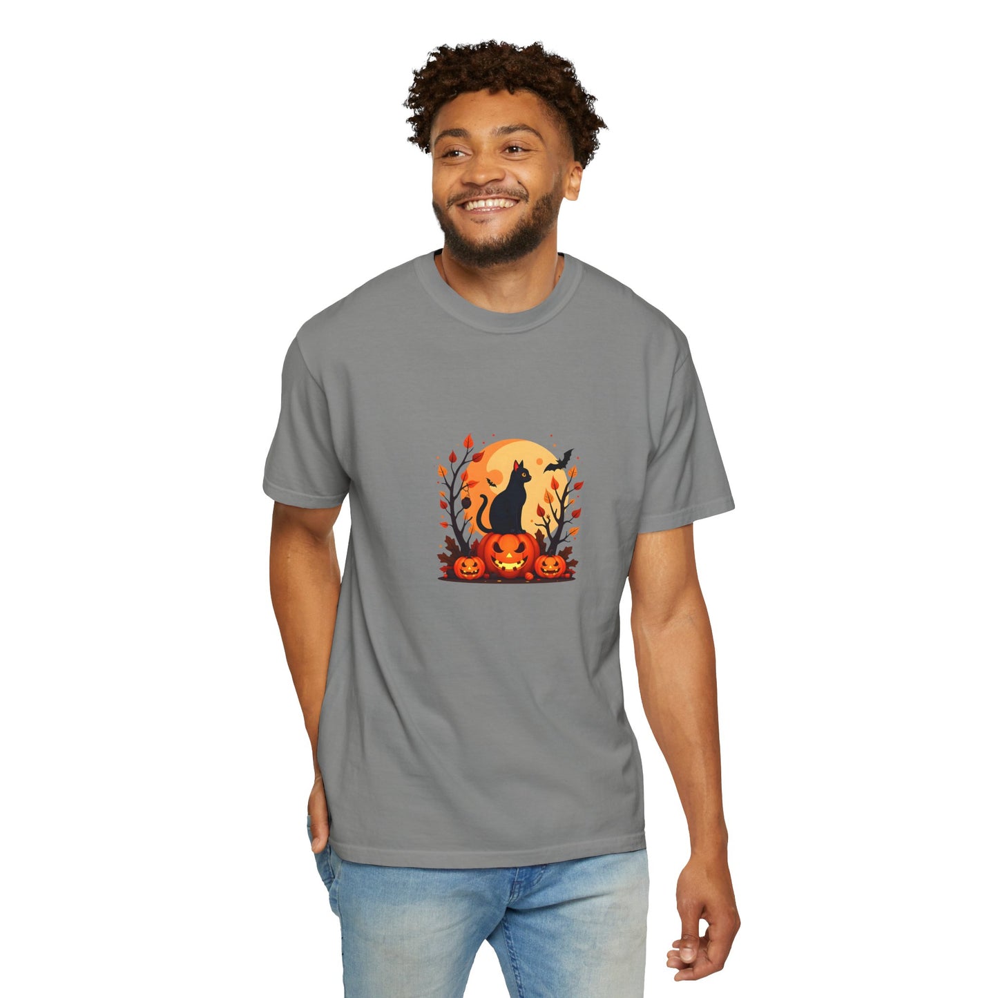 Unisex Garment-Dyed T-shirt - Halloween