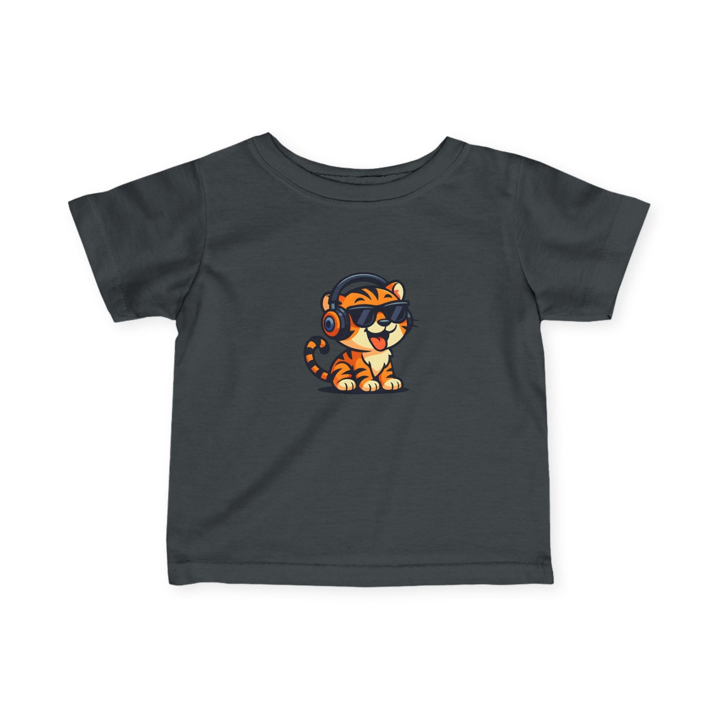 Cool Tiger Infant Tee, Cute Baby Shirt, Trendy Toddler Outfit, Unique Gift for New Parents, Stylish Babywear