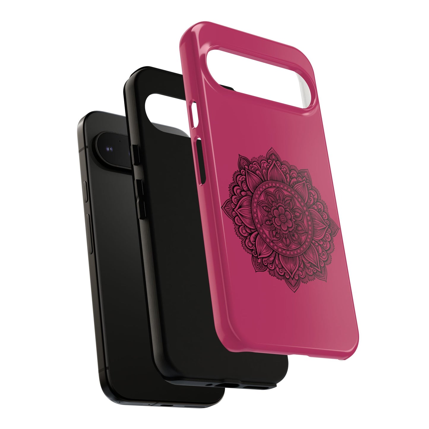 Vibrant Mandala Phone Case, Artistic Protection Cover, Gift for Her, Trendy Accessories, Birthday or Holiday Present