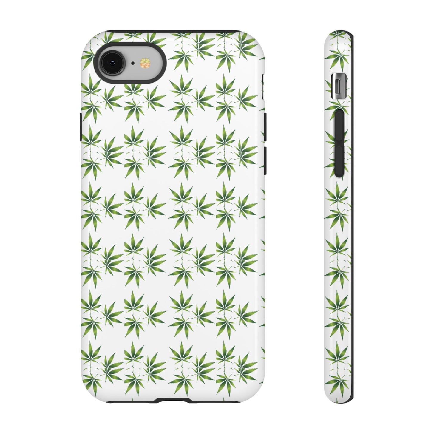 Stylish Phone Case with Cannabis Leaf Design, Durable Phone Cover, Gift for Stoner Friends, Unique Phone Accessory, Nature-Inspired Design
