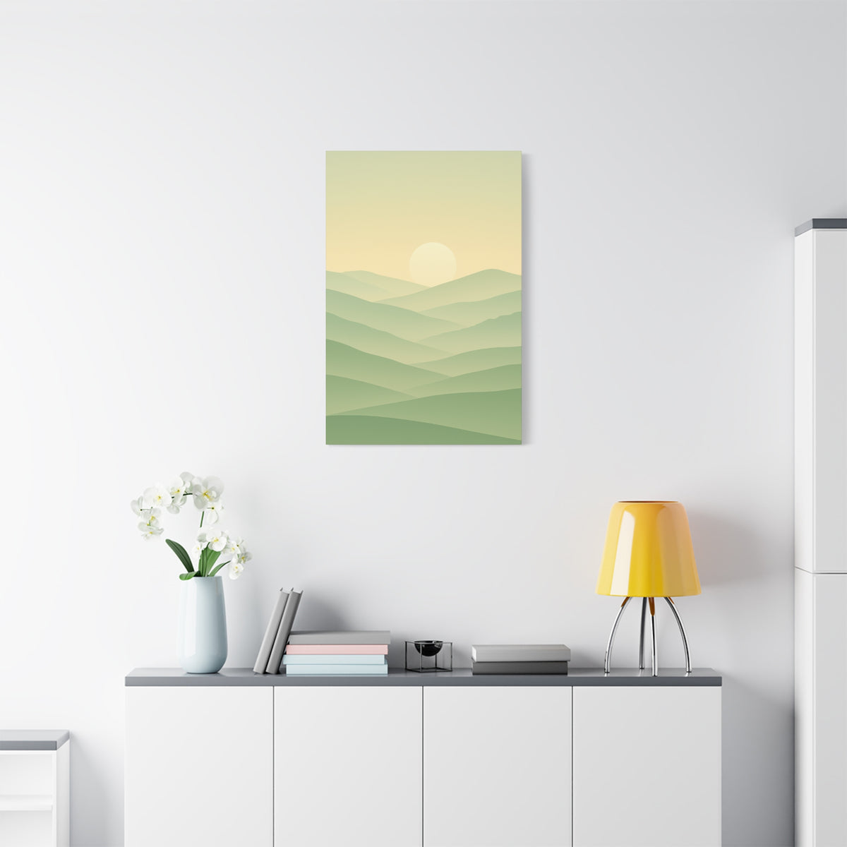 Matte Canvas, Stretched, 1.25" Sunset or Sunrise