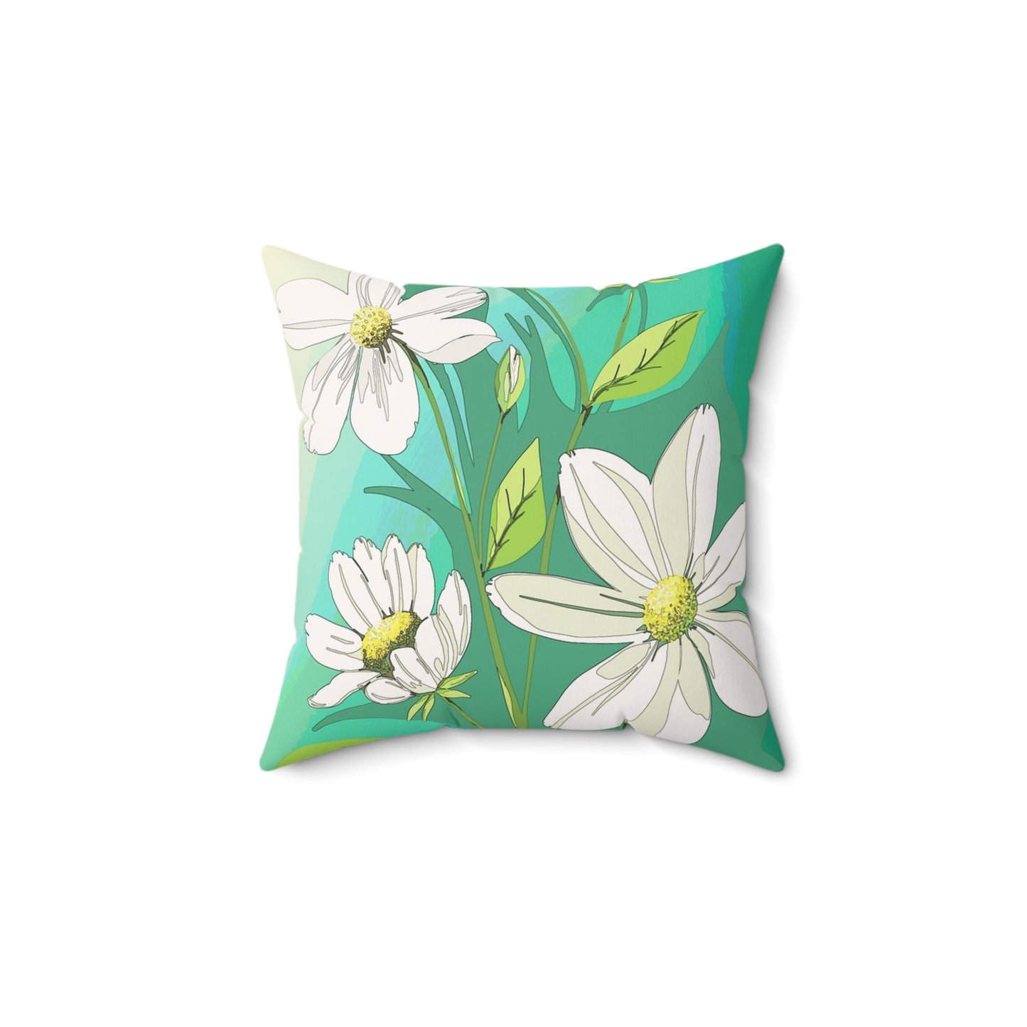Spun Polyester Square Pillow
